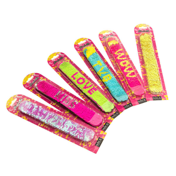Girabrilla bracciali fluo bracciali con paillettes WOW – 02560 – 8056779025609 - immagine 6