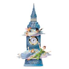 PETER PAN BIG BEN OROLOGIO Wendy John e Michael Jim Shore Traditions
