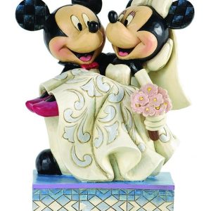 Mickey and Minnie Mouse ”Congratulations!” Figure by Jim Shore