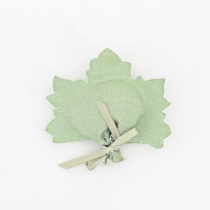 Nastro portaconfetti foglia verde Mt. 8.5