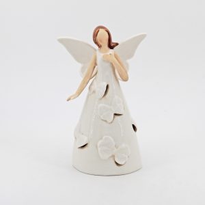 Bomboniera Ilary Queen Angelo grande traforato con led Pz. 1