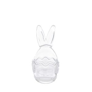 scatola uovo vetro 8,5×8,5xh.17 cm. Pz. 6