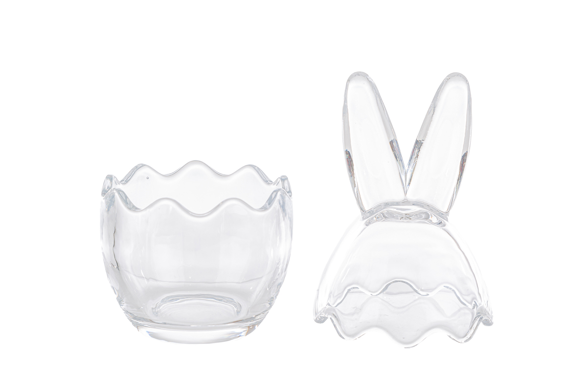 scatola bunny porcellana 2 ass. 7x7xh.16 cm. Pz. 6 - immagine 3