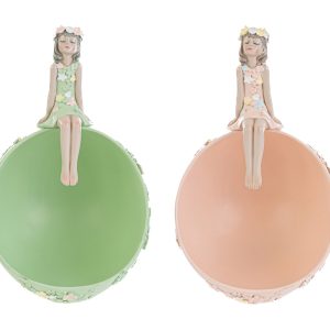 s/tasche girl resina pz. 2 ass.17×15,5xh.38 cm.