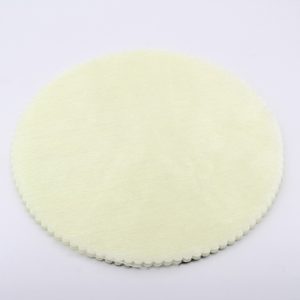 Velo tulle rotondo portaconfetti panna Pz. 50