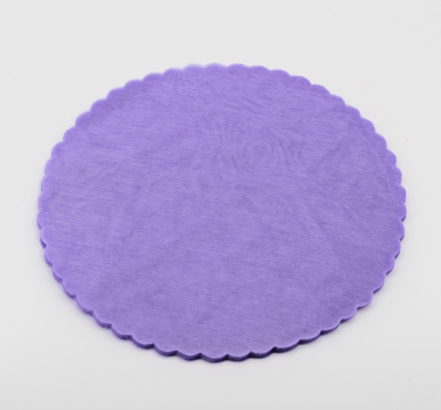 Velo tulle rotondo portaconfetti lilla Pz. 50 - immagine 2