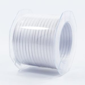 Furlanis nastro di raso bianco colore 13 mm.3 Mt.100
