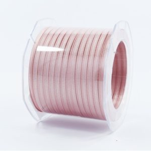 Furlanis nastro di raso rosa antico chiaro colore 552 mm.3 Mt.100