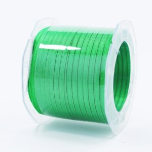 Furlanis nastro di raso verde scuro colore 32 mm.3 Mt.100