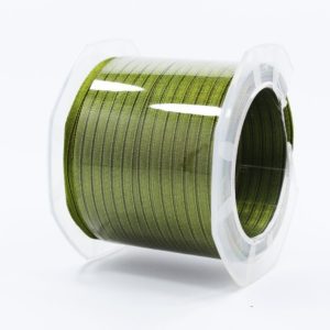 Furlanis nastro di raso verde oliva colore 39 mm.3 Mt.100