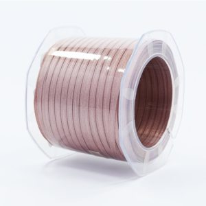 Furlanis nastro di raso marrone chiaro colore 56 mm.3 Mt.100