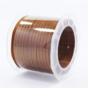 Furlanis nastro di raso marrone colore 44 mm.3 Mt.100