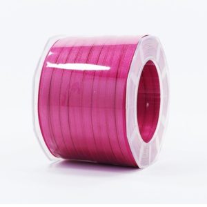 Furlanis nastro di raso fuxia chiaro colore 68 mm.6 Mt.100