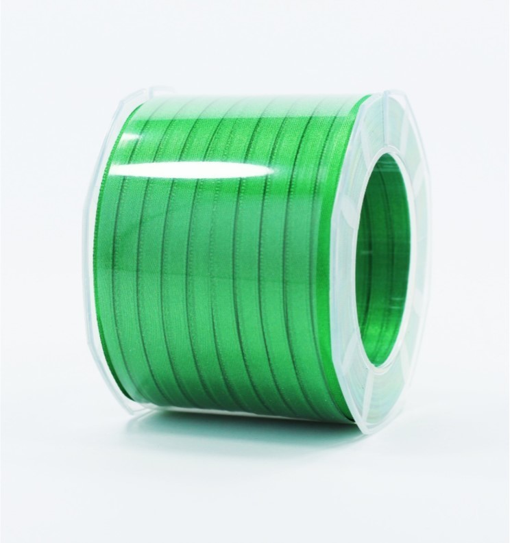 Furlanis nastro di raso verde scuro colore 32 mm.6 Mt.100 - immagine 2