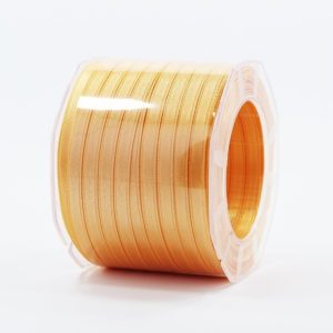 Furlanis nastro di raso arancio chiaro colore 113 mm.6 Mt.100