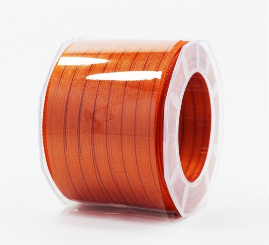 Furlanis nastro di raso ruggine colore 42 mm.6 Mt.100