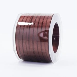 Furlanis nastro di raso marrone medio colore 1239 mm.6 Mt.100