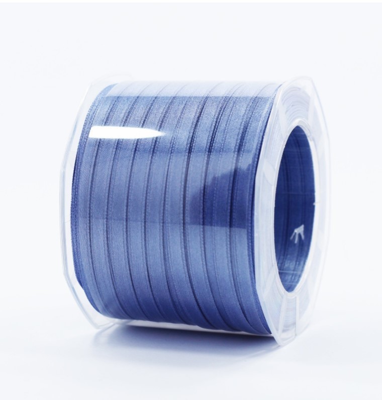 Furlanis nastro di raso indaco chiaro colore 43 mm.6 Mt.100