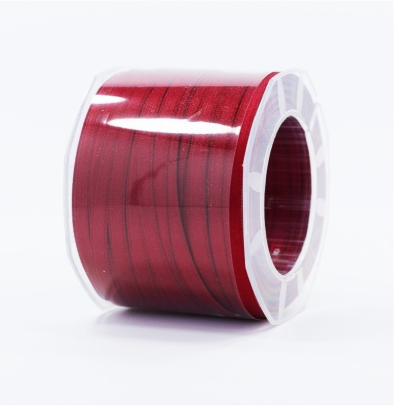 Furlanis nastro di raso vinaccia colore 1226 mm.6 Mt.100