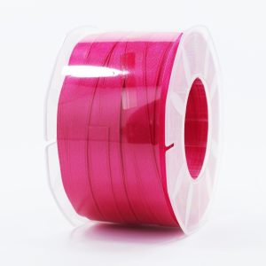 Furlanis nastro di raso fuxia scuro colore 26 mm.10 Mt.100