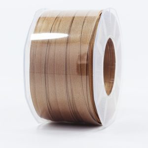 Furlanis nastro di raso beige scuro colore 55 mm.10 Mt.100