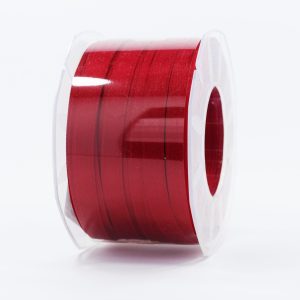 Furlanis nastro di raso rosso scuro colore 46 mm.10 Mt.100