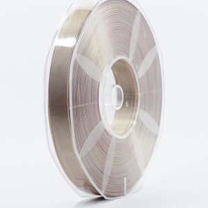 Furlanis nastro di raso beige chiaro colore 2 mm.16 Mt.50