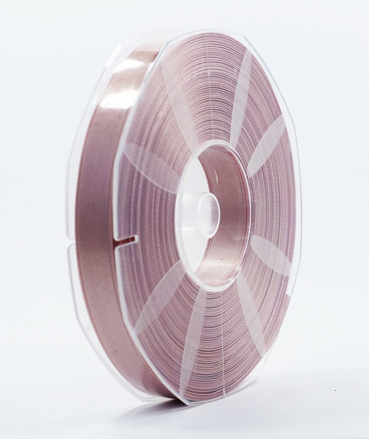 Furlanis nastro di raso rosa antico chiaro colore 552 mm.16 Mt.50 - immagine 2