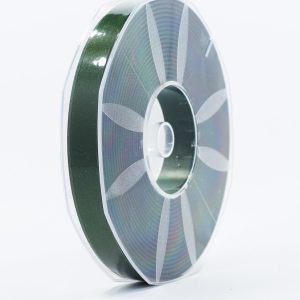 Furlanis nastro di raso verde bottiglia colore 633 mm.16 Mt.50