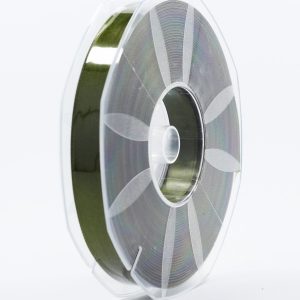 Furlanis nastro di raso verde oliva colore 39 mm.16 Mt.50