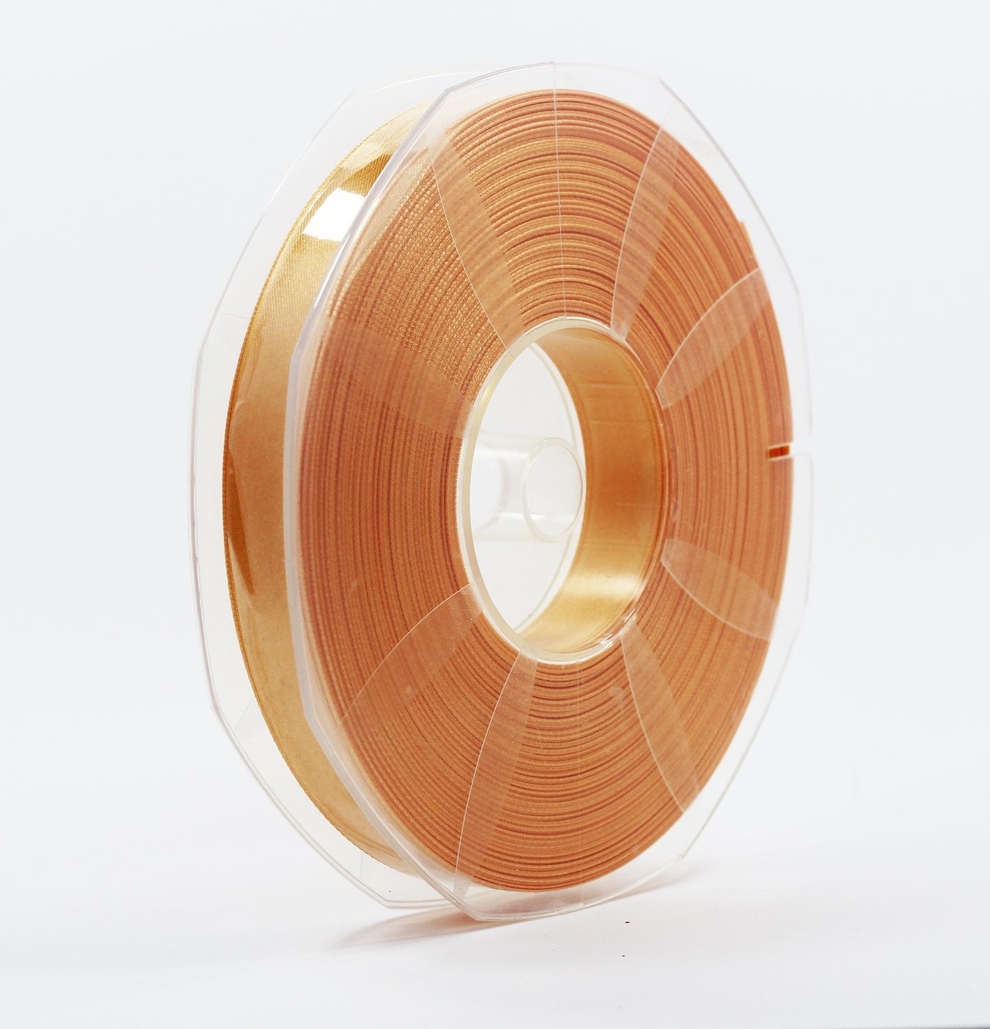 Furlanis nastro di raso arancio chiaro colore 113 mm.16 Mt.50