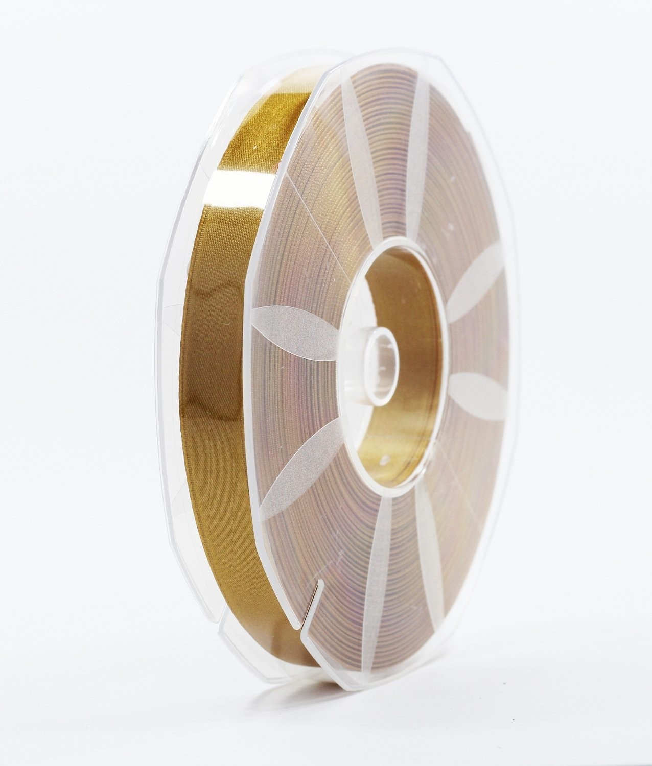 Furlanis nastro di raso giallo ocra colore 1085 mm.16 Mt.50 - immagine 2