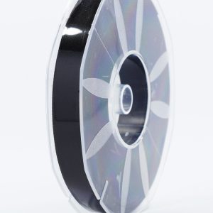 Furlanis nastro di raso nero colore 33 mm.16 Mt.50