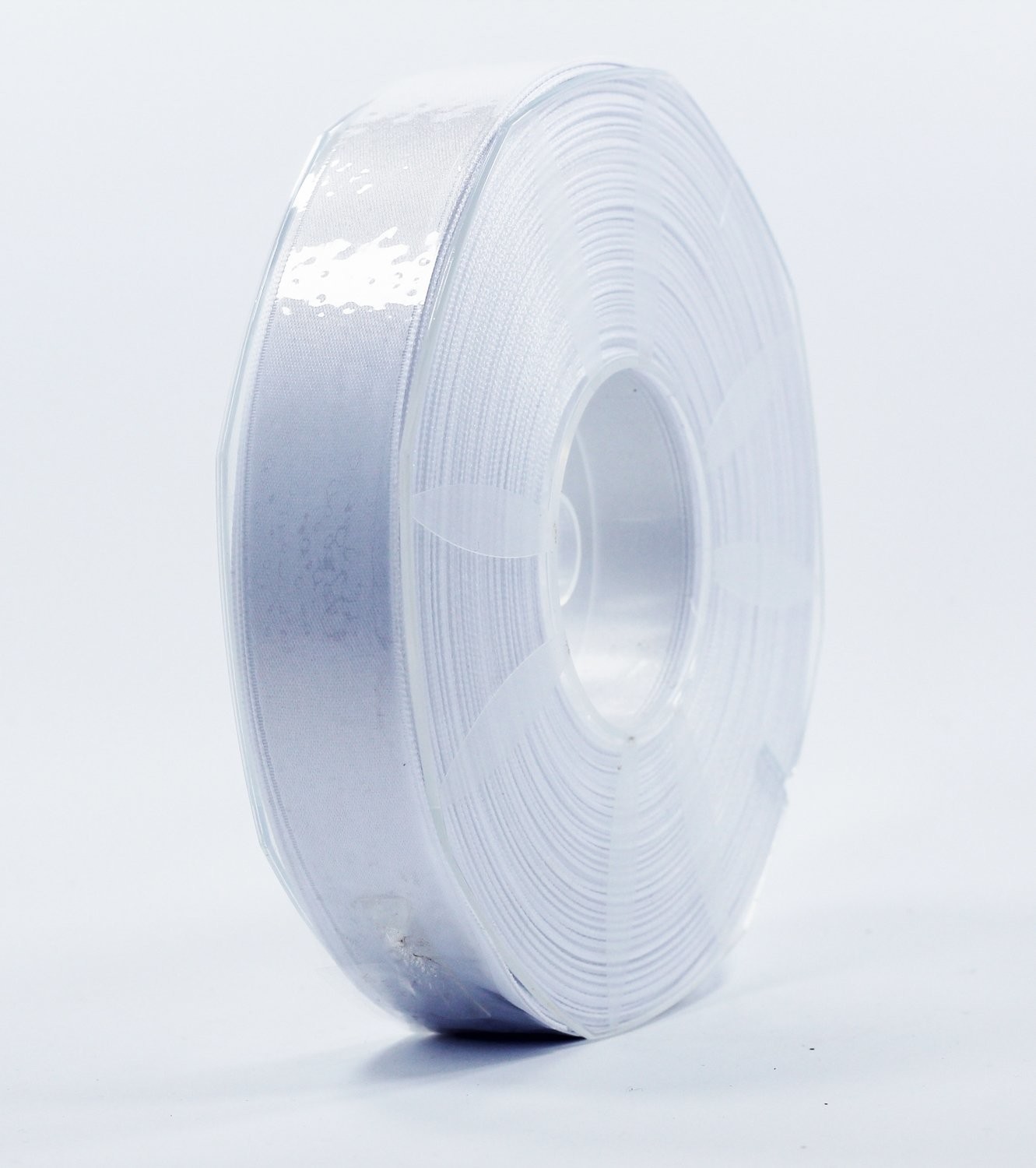 Furlanis nastro di raso bianco colore 13 mm.25 Mt.50