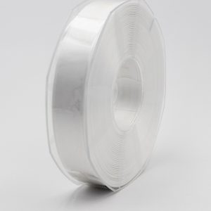 Furlanis nastro di raso bianco colore seta 1 mm.25 Mt.50