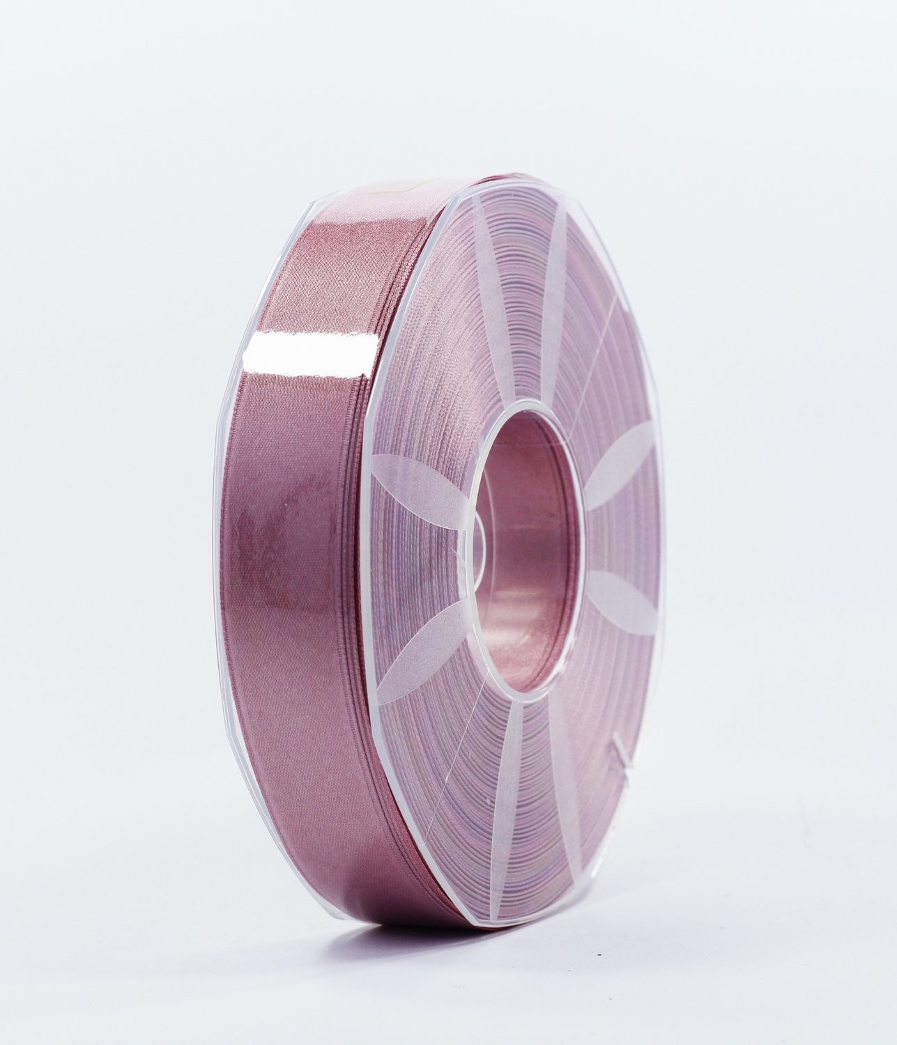 Furlanis nastro di raso rosa antico scuro colore 37 mm.25 Mt.50