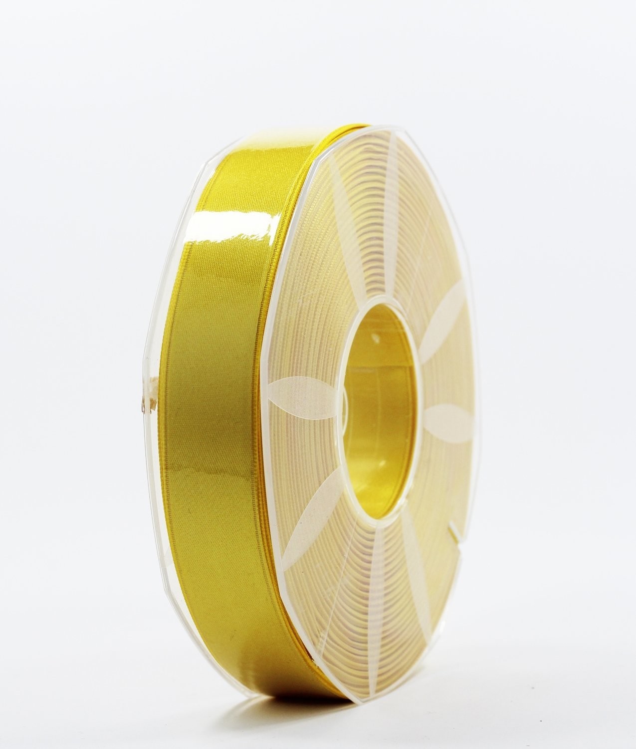 Furlanis nastro di raso giallo scuro colore 430 mm.25 Mt.50 - immagine 2