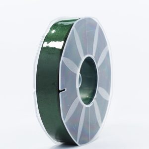 Furlanis nastro di raso verde bottiglia colore 633 mm.25 Mt.50