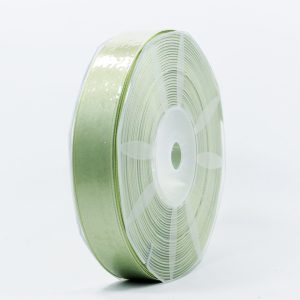 Furlanis nastro di raso verde medio colore 7 mm.25 Mt.50