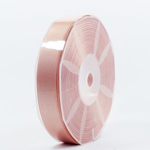 Furlanis nastro di raso cipria scuro colore 25 mm.25 Mt.50