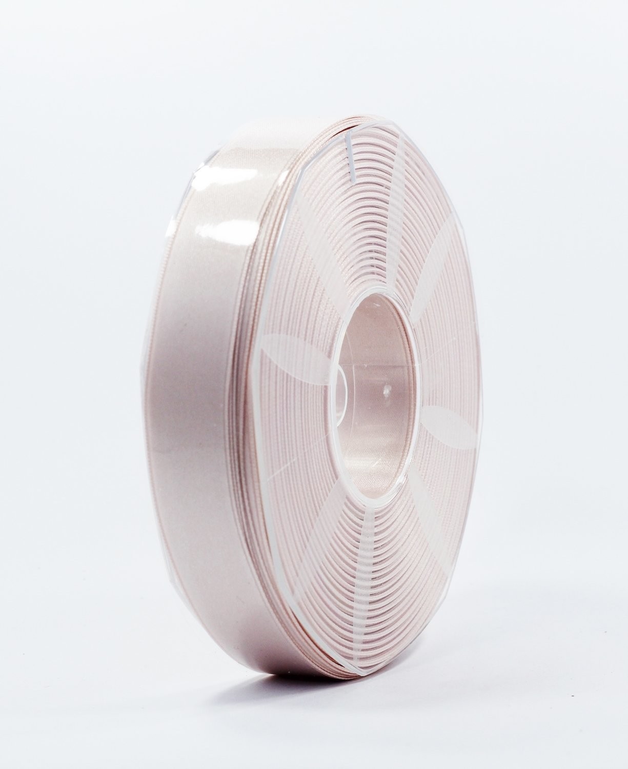 Furlanis nastro di raso cipria chiaro colore 52 mm.25 Mt.50 - immagine 2