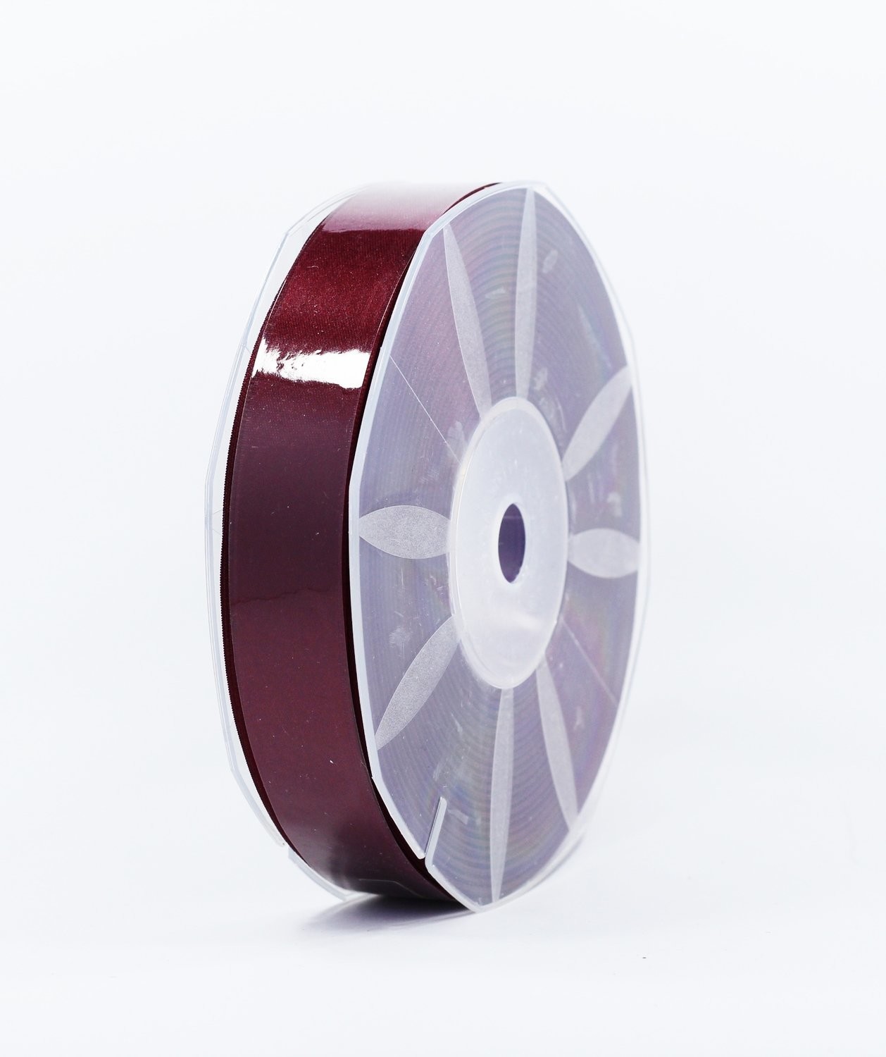 Furlanis nastro di raso prugna colore 38 mm.25 Mt.50