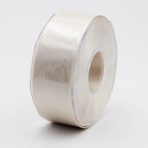 Furlanis nastro di raso avorio colore 35 mm.40 Mt.25