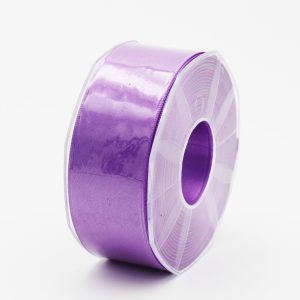 Furlanis nastro di raso viola colore 76 mm.40 Mt.25