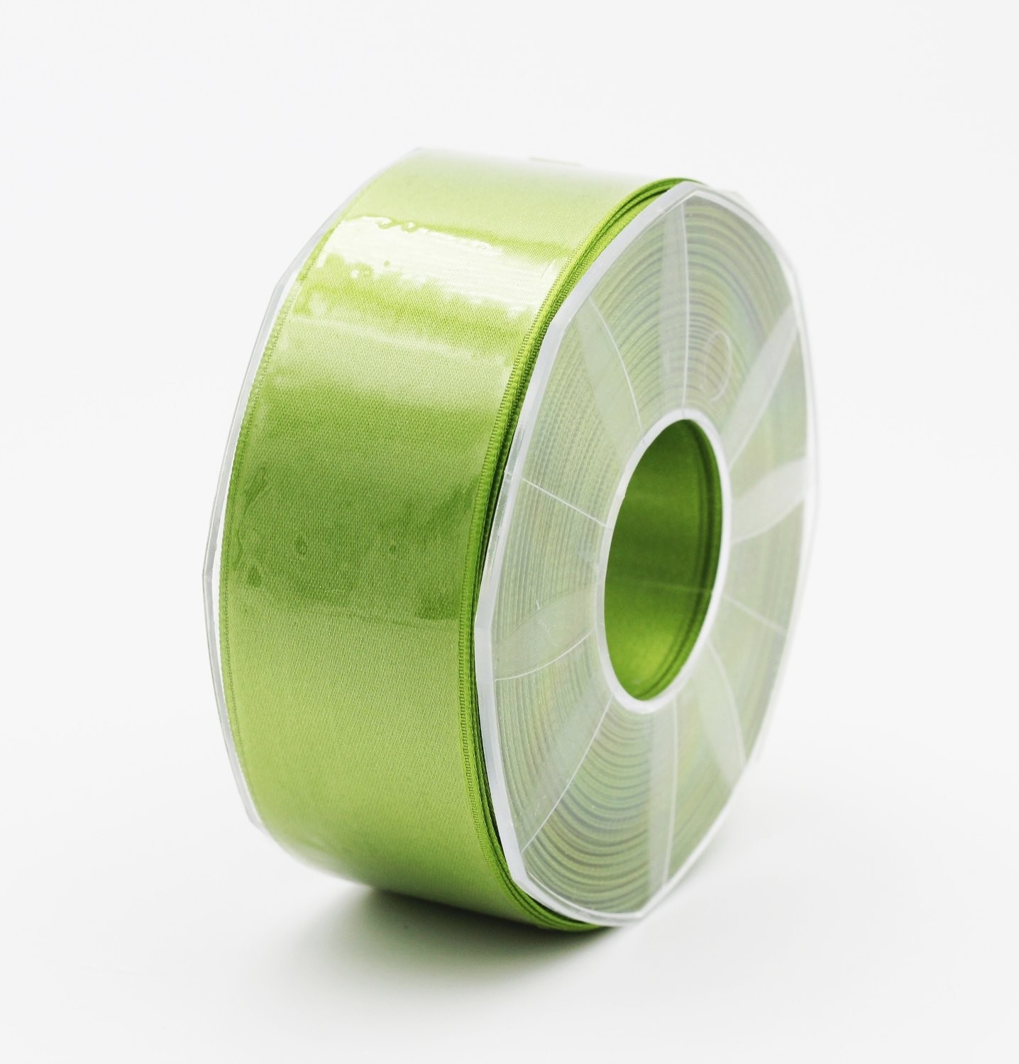 Furlanis nastro di raso verde mela colore 139 mm.40 Mt.25 - immagine 2