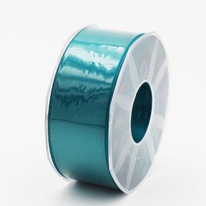 Furlanis nastro di raso petrolio colore 65 mm.40 Mt.25