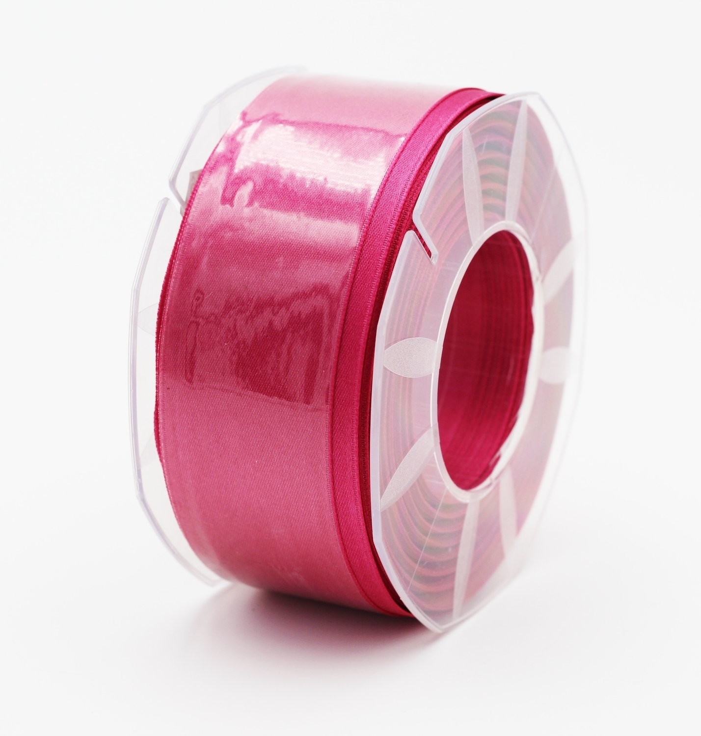 Furlanis nastro di raso fuxia scuro colore 26 mm.40 Mt.25