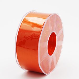 Furlanis nastro di raso arancio scuro colore 40 mm.40 Mt.25