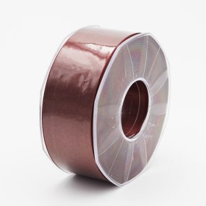 Furlanis nastro di raso marrone medio colore 1239 mm.40 Mt.25