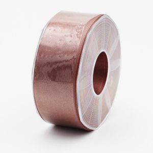 Furlanis nastro di raso marrone chiaro colore 56 mm.40 Mt.25